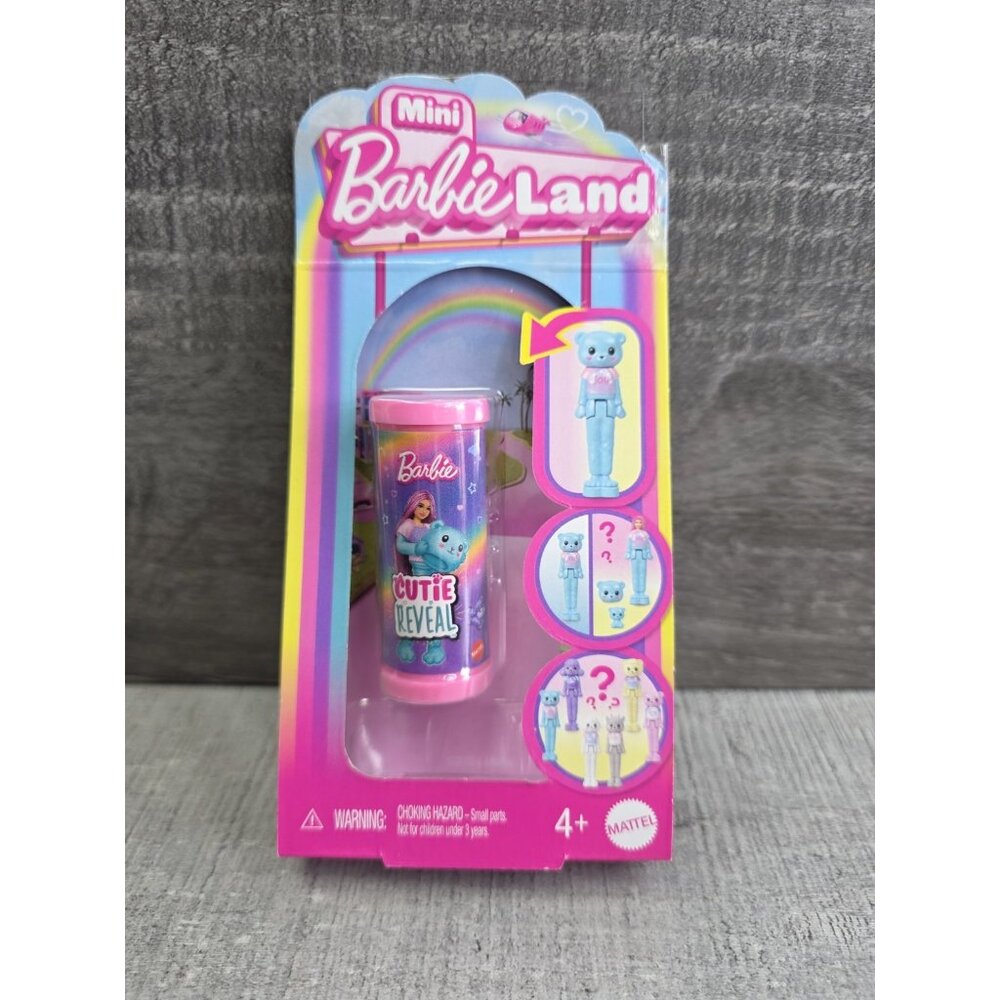 Barbie Land Mini Cutie Reveal Doll Toy New Stocking Stuffer g26